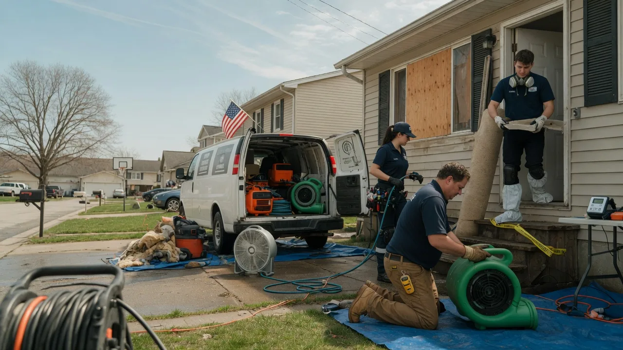 Water Damage Restoration in Lathrop, MO near me